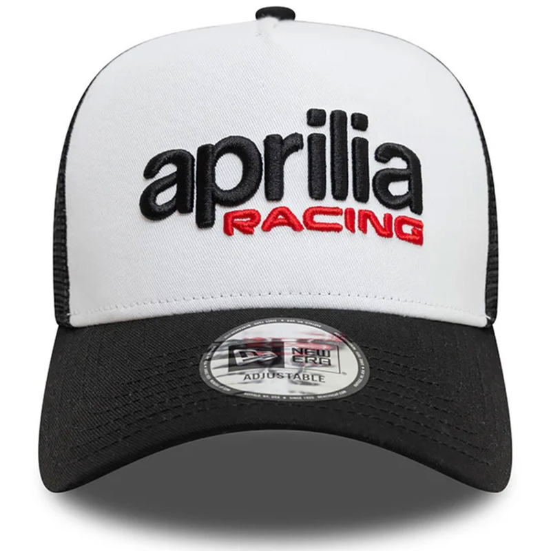 Aprilia Trucker kasket hvid-sort