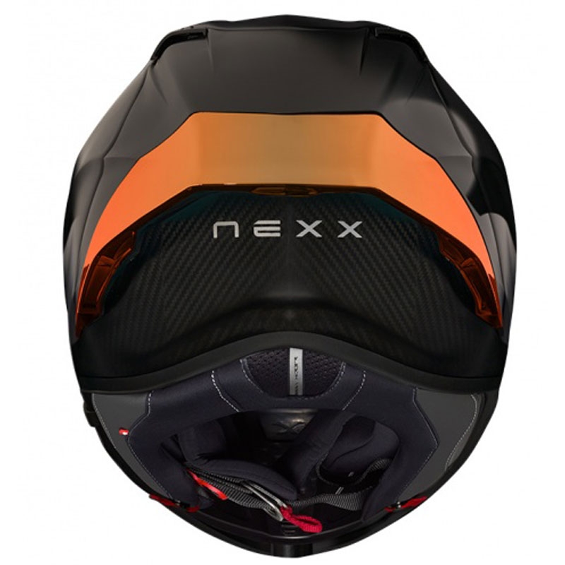 Nexx X.R3R Zero PRO 2 Carbon MT Integralhjelm, Matrød udsalg