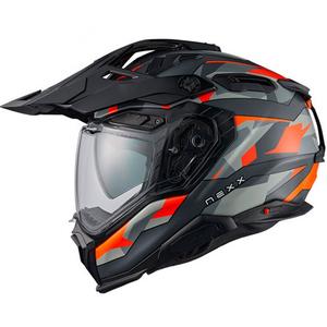 Endurohjelm Nexx X.WED3 Trailmania orange-grå