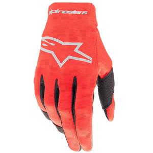 Alpinestars Radar Kids Motocross Handsker Rød-Sølv