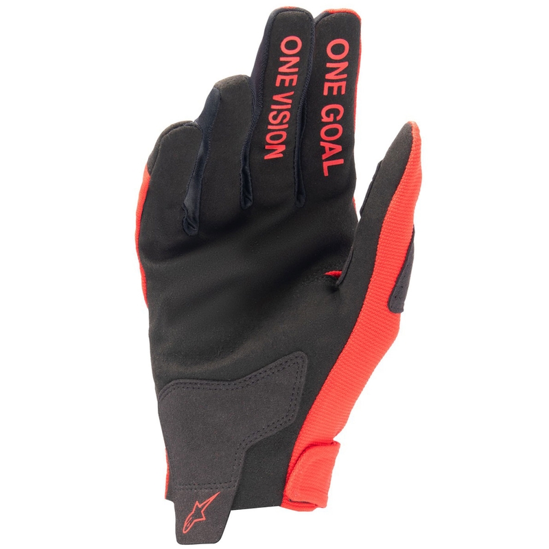 Alpinestars Radar Kids Motocross Handsker Rød-Sølv