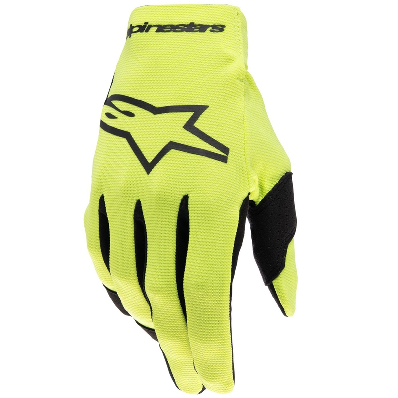 Alpinestars Radar børne motocross handsker fluo gul-sort