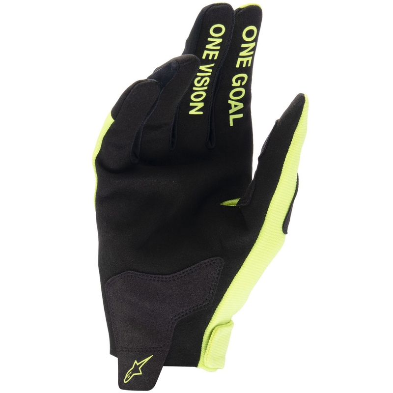 Alpinestars Radar børne motocross handsker fluo gul-sort