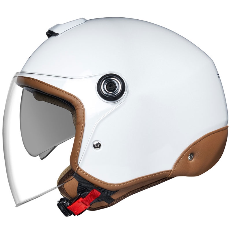 Åben motorcykelhjelm NEXX Y.10 Sunny hvid udsalg