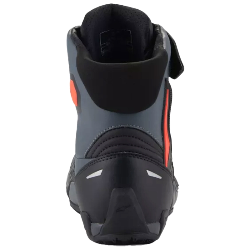 Alpinestars Faster-4 motorcykelstøvler sort-grå-fluorrød