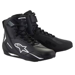 Alpinestars Faster-4 motorcykelstøvler sort-hvid
