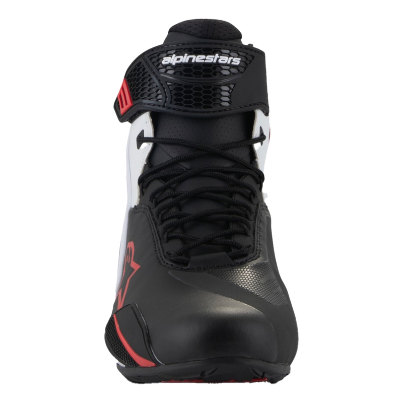 Alpinestars Faster-4 motorcykelstøvler sort-hvid-rød