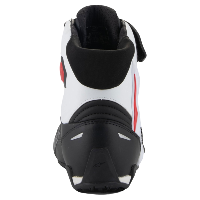 Alpinestars Faster-4 motorcykelstøvler sort-hvid-rød