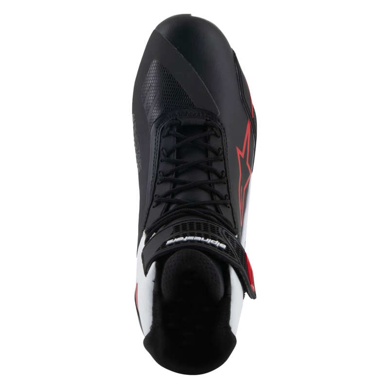 Alpinestars Faster-4 motorcykelstøvler sort-hvid-rød
