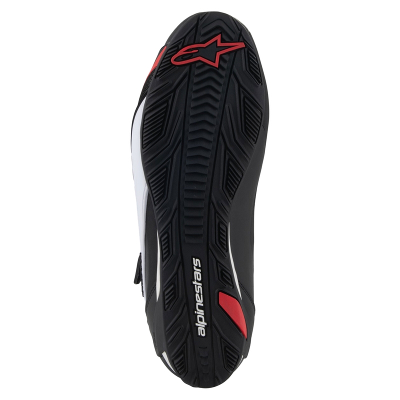 Alpinestars Faster-4 motorcykelstøvler sort-hvid-rød