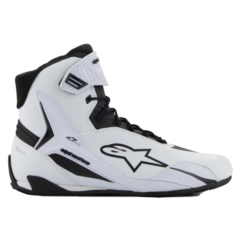 Alpinestars Stella Faster-4 motorcykelstøvler til kvinder hvid-sort