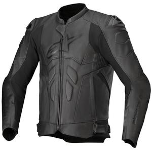 Alpinestars Dusk motorcykeljakke i læder sort
