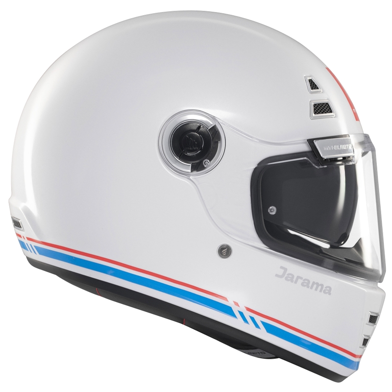 Full face motorcykelhjelm MT Jarama SV blank hvid