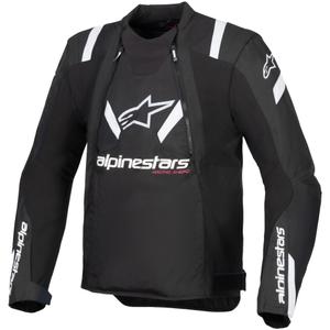 Alpinestars T-Stunt Air motorcykeljakke sort-hvid