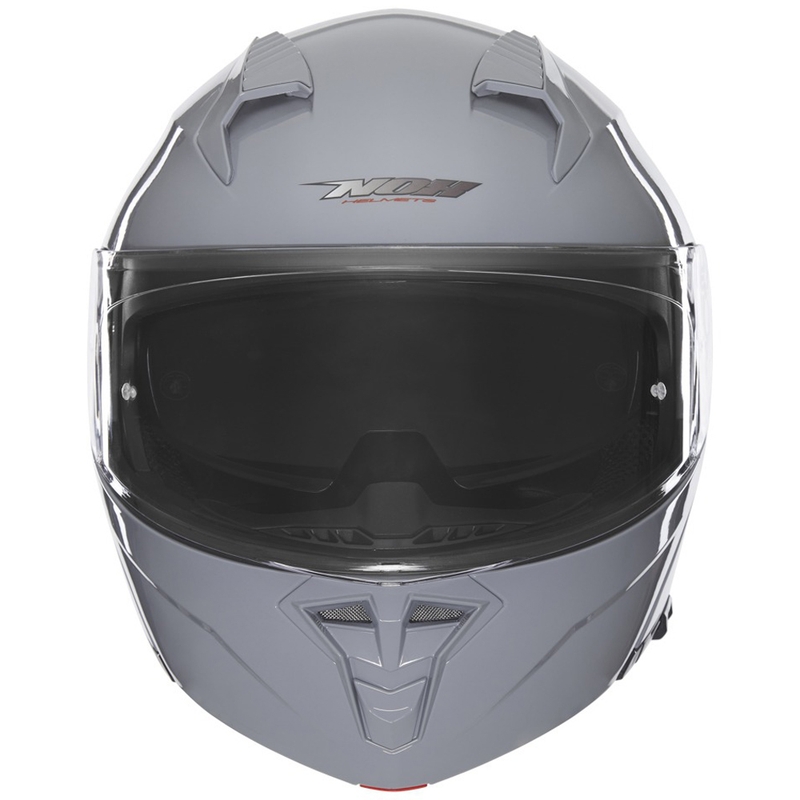 Flip-up motorcykelhjelm NOX N968 grå