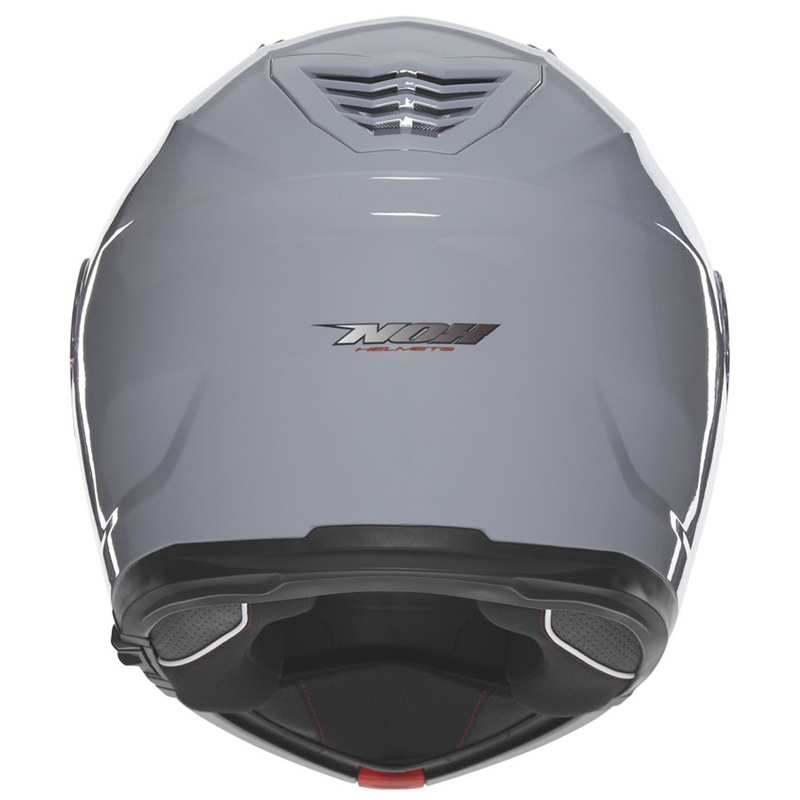 Flip-up motorcykelhjelm NOX N968 grå