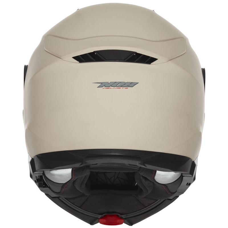 Flip-up motorcykelhjelm NOX N967 mat sand