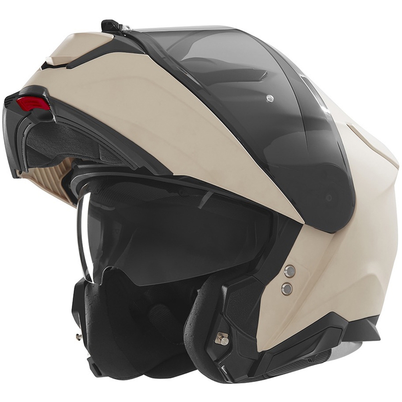 Flip-up motorcykelhjelm NOX N967 mat sand
