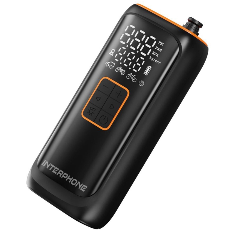 Smart batterikompressor Interphone sort