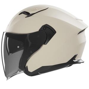 Open face motorcykelhjelm NOX N130 mat sand