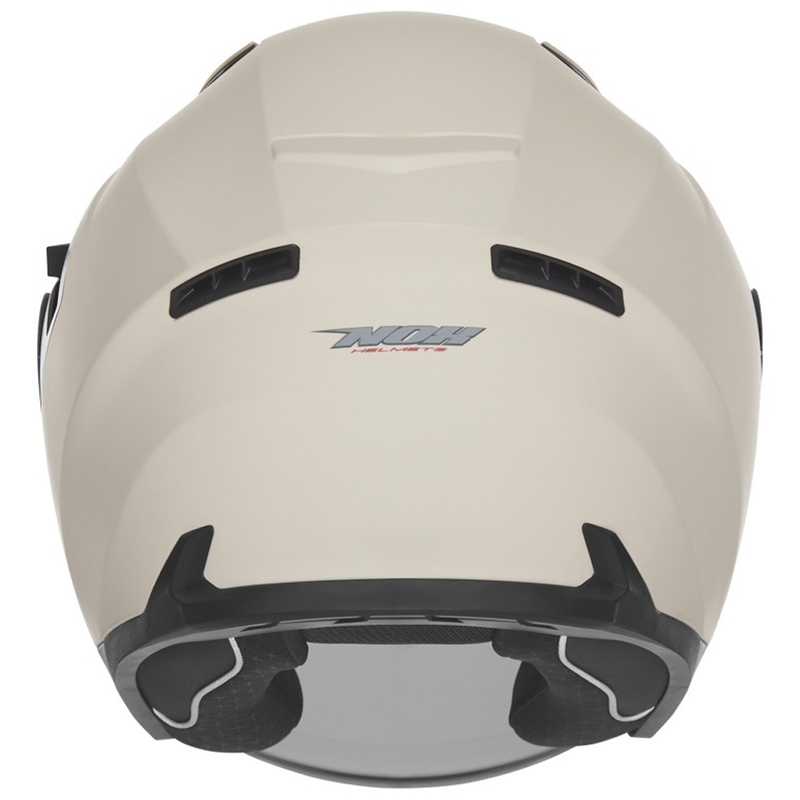 Open face motorcykelhjelm NOX N130 mat sand