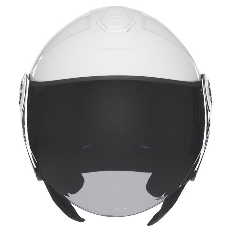 Open face motorcykelhjelm NOX N182 hvid