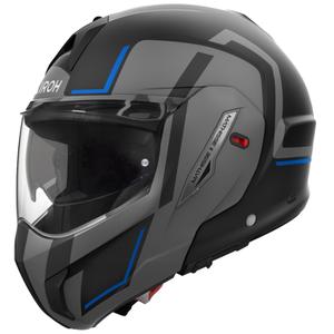 Airoh Mathisse 2 Genius flip-up motorcykelhjelm matblå