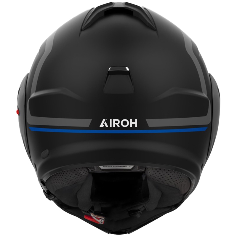 Airoh Mathisse 2 Genius flip-up motorcykelhjelm matblå