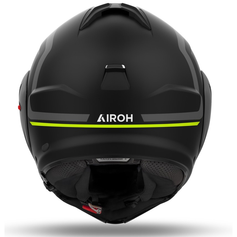 Airoh Mathisse 2 Genius flip-up motorcykelhjelm matgul