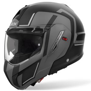 Airoh Mathisse 2 Genius flip-up motorcykelhjelm matgrå