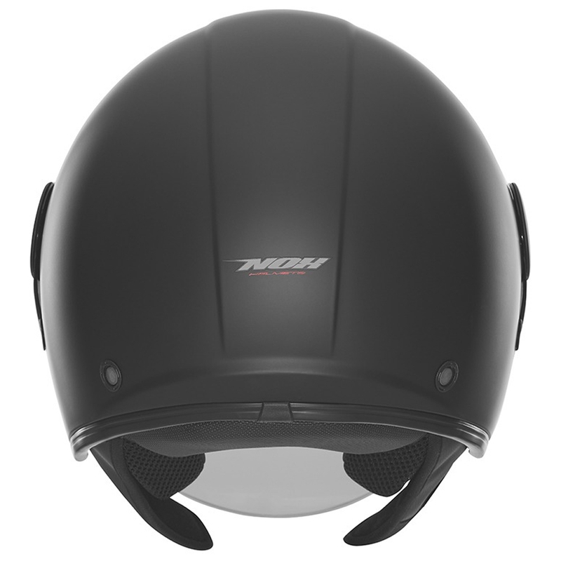 Åben motorcykelhjelm NOX N182 matsort