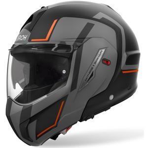 Airoh Mathisse 2 Genius flip-up motorcykelhjelm mat orange