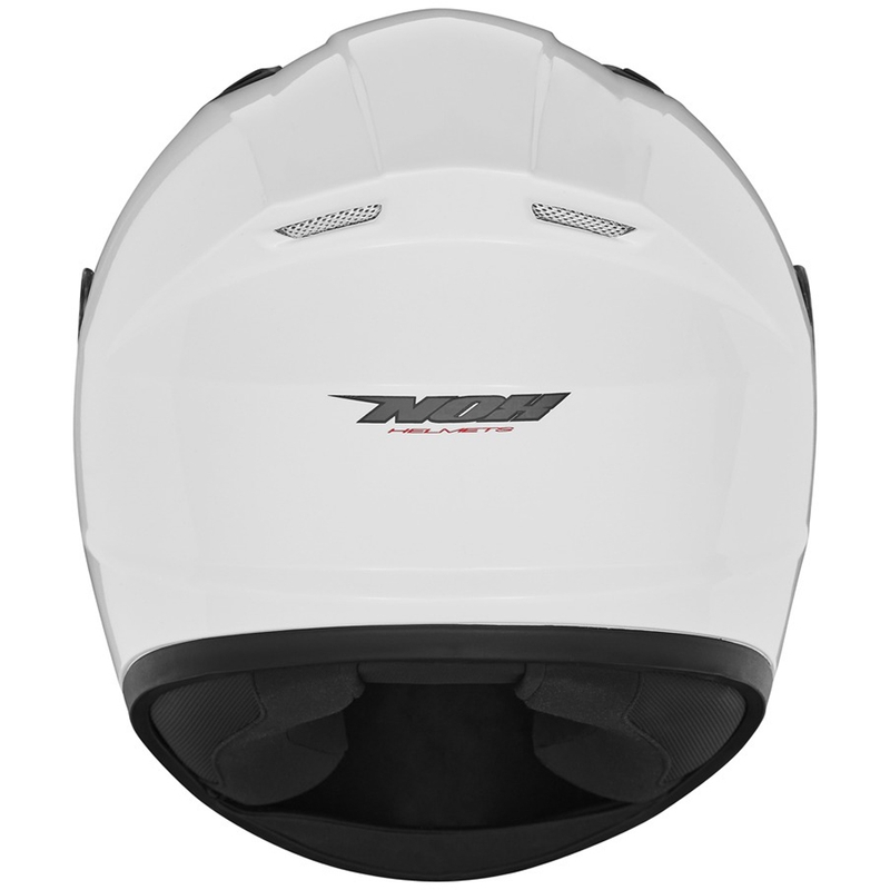 Børne fullface motorcykelhjelm NOX N731 hvid