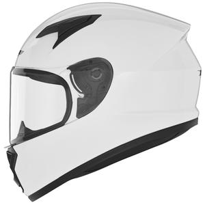Børne fullface motorcykelhjelm NOX N731 hvid
