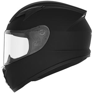 NOX N731 motorcykelhjelm til børn, mat sort