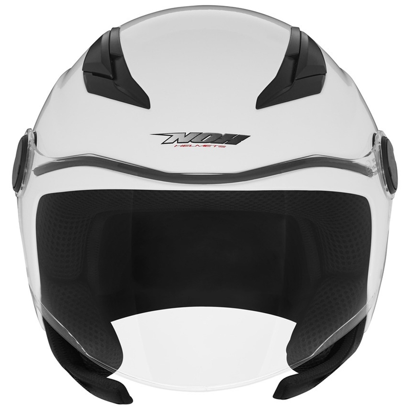 Børnemotorcykelhjelm NOX N710 hvid