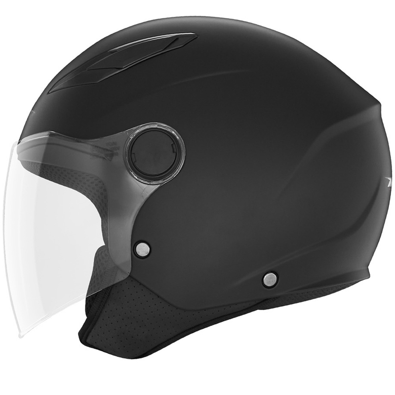 Børnemotorcykelhjelm NOX N710 mat sort