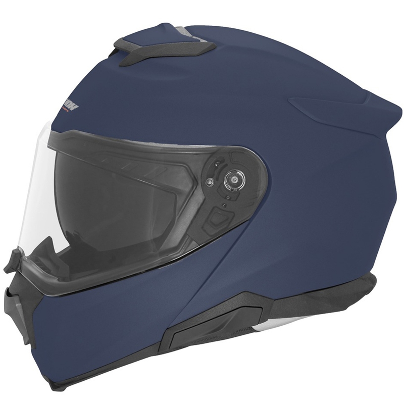 Flip-up motorcykelhjelm NOX N967 matblå