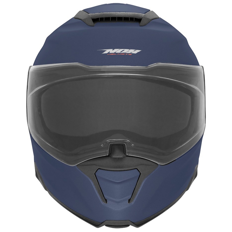 Flip-up motorcykelhjelm NOX N967 matblå
