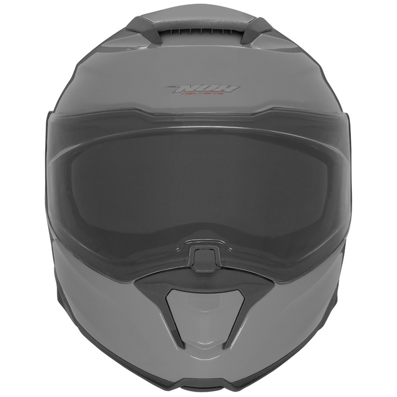 Flip-up motorcykelhjelm NOX N967 grå