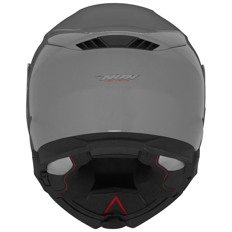 Flip-up motorcykelhjelm NOX N967 grå