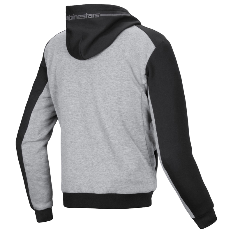 Alpinestars Chrome V2 Sport motorcykel sweatshirt sort-grå