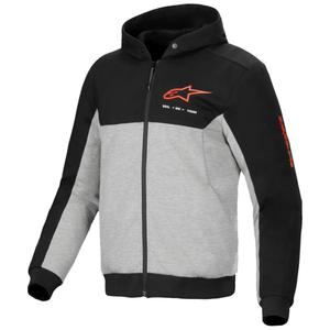Alpinestars Chrome V2 Sport motorcykel sweatshirt sort-grå