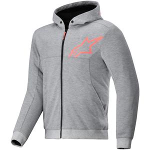 Alpinestars Chrome V2 Sport motorcykel sweatshirt grå-orange