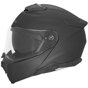 Flip-up motorcykelhjelm NOX N967 mat sort