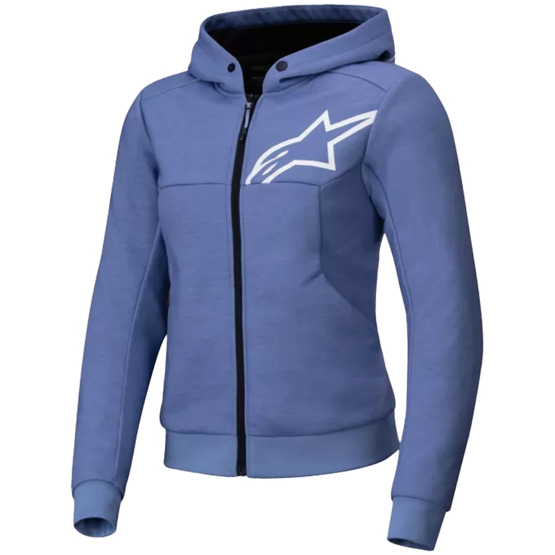 Alpinestars Stella Chrome V2 Sport motorcykeljakke til kvinder blå