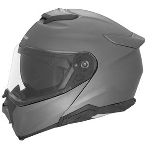 Flip-up motorcykelhjelm NOX N967 titanium