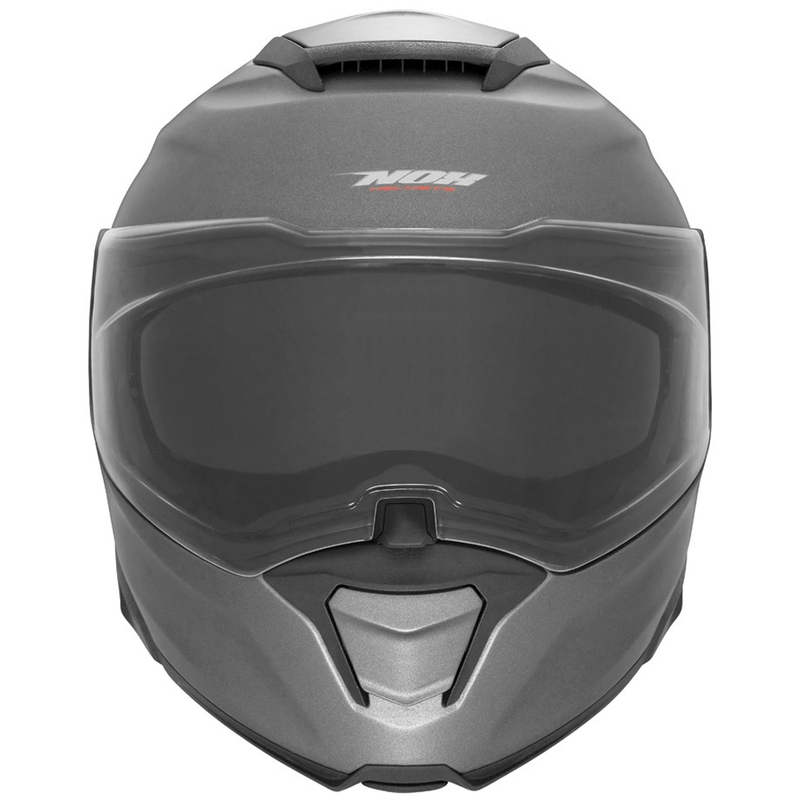 Flip-up motorcykelhjelm NOX N967 titanium