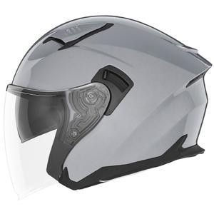 Åben motorcykelhjelm NOX N130 grå
