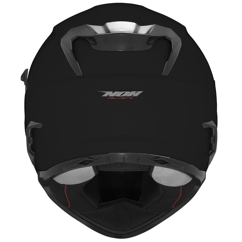 NOX N304S helfacade motorcykelhjelm sort
